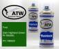 Preview: Ford, Dark Highland Green Pri Metallic, PX / M6920: 400ml Sprühdose + 400ml Klarlack - Set, von ATW Autoteile West.